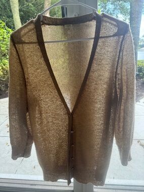 Light tan cardigan